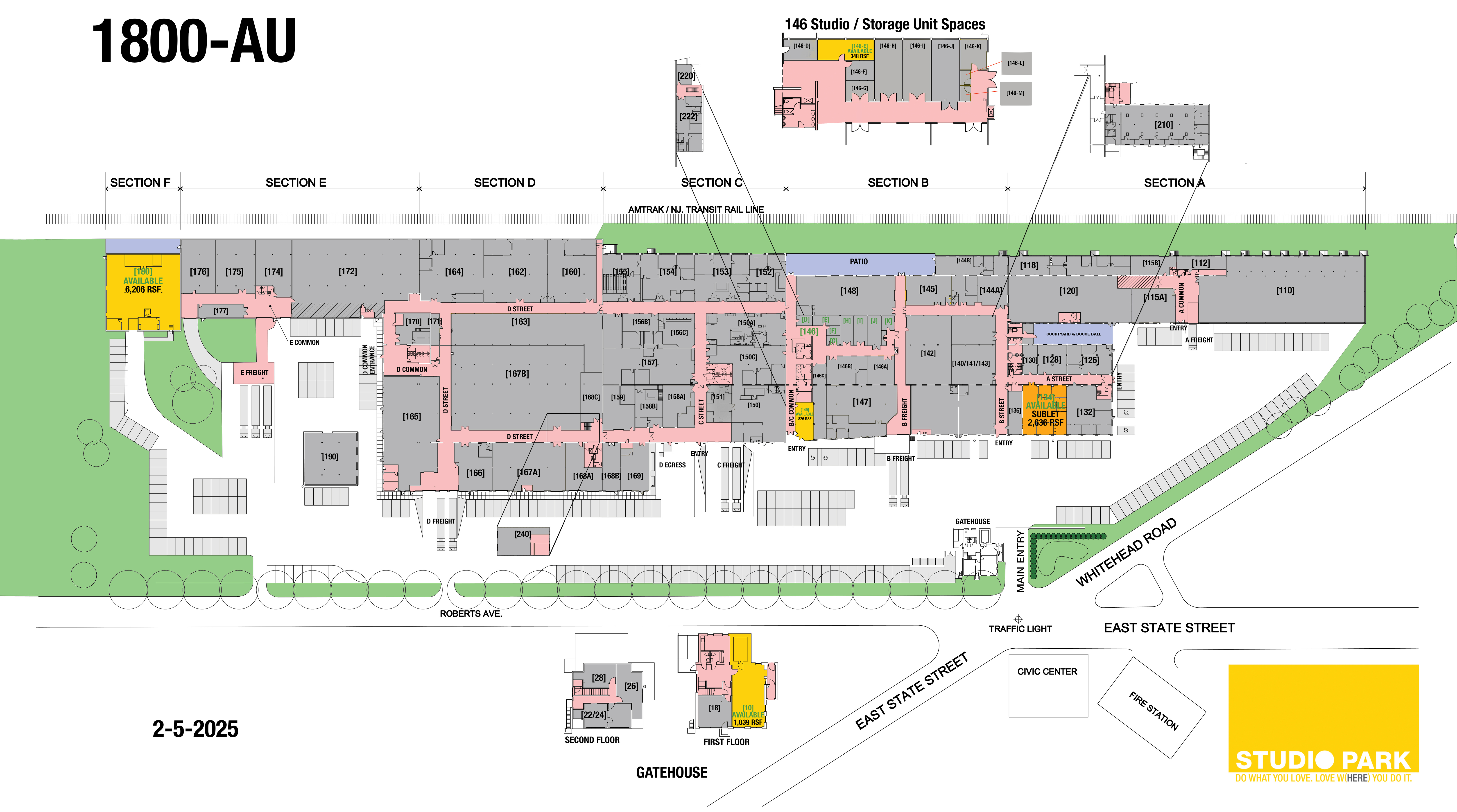 Studio Park floor plan 