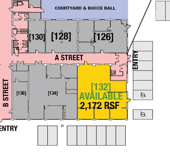 132 SUITE 136 – 3,479 RSF